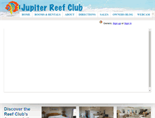 Tablet Screenshot of jupiterreefclub.org